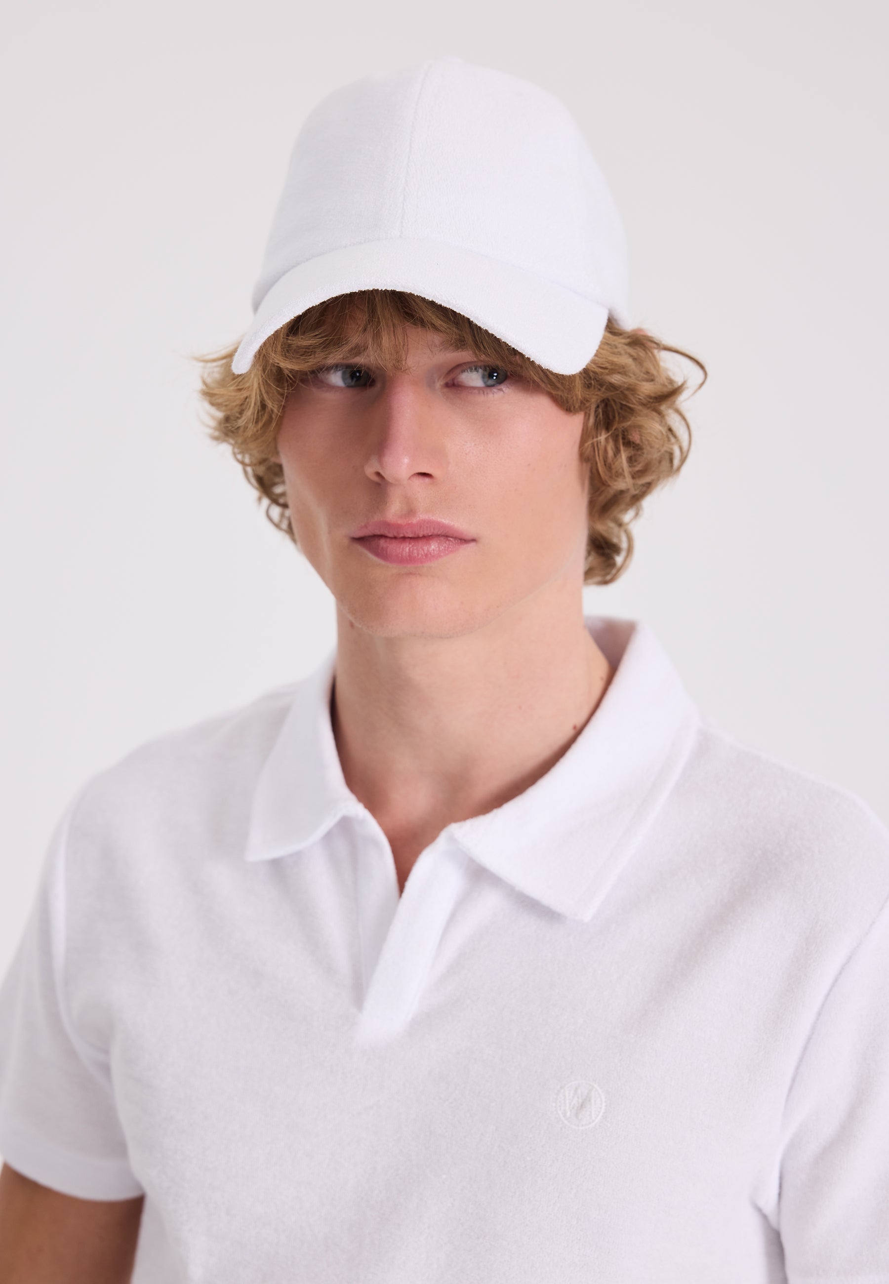 WMTOWEL CAP in White