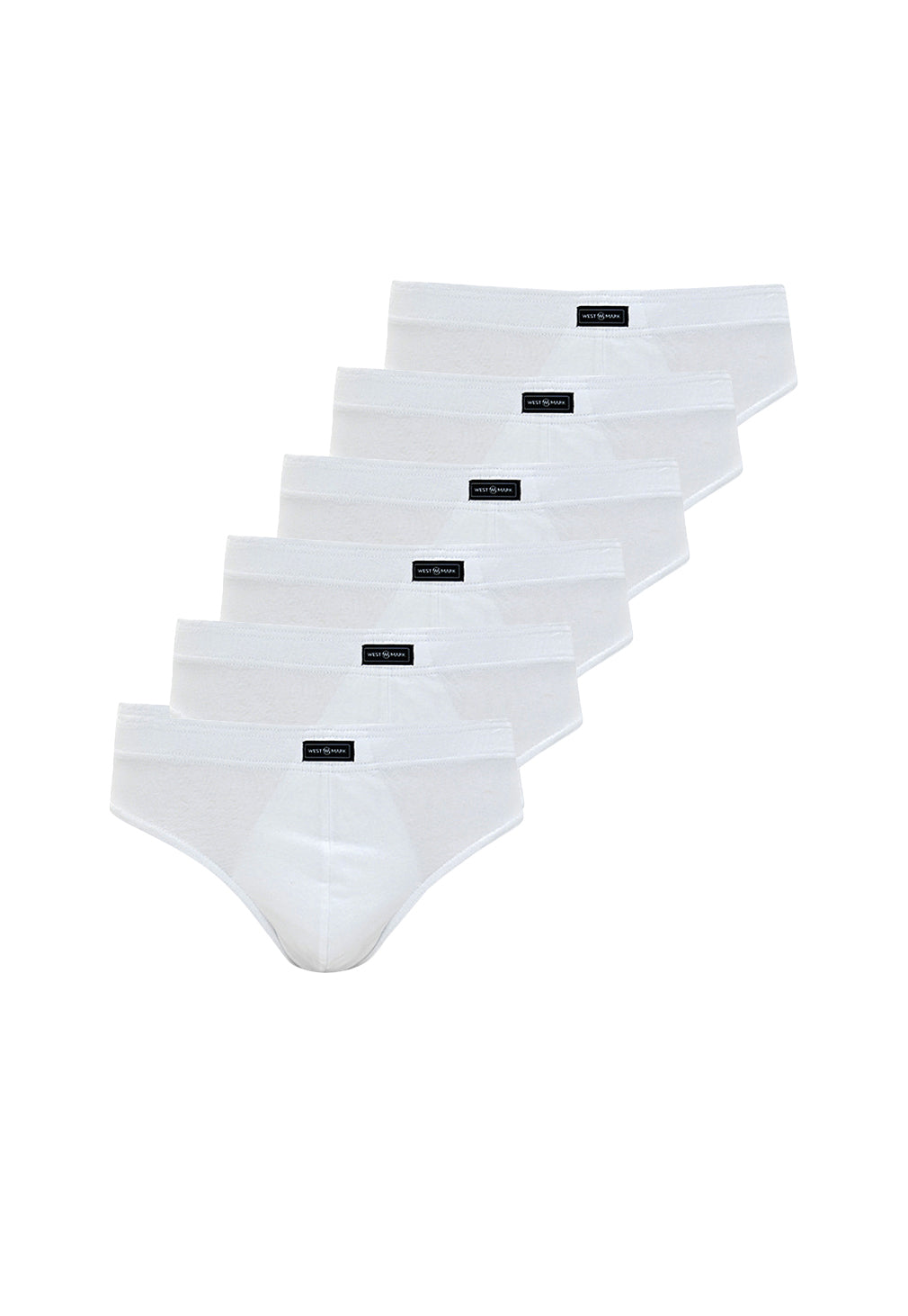 BRUNO BRIEF 6-PACK in White