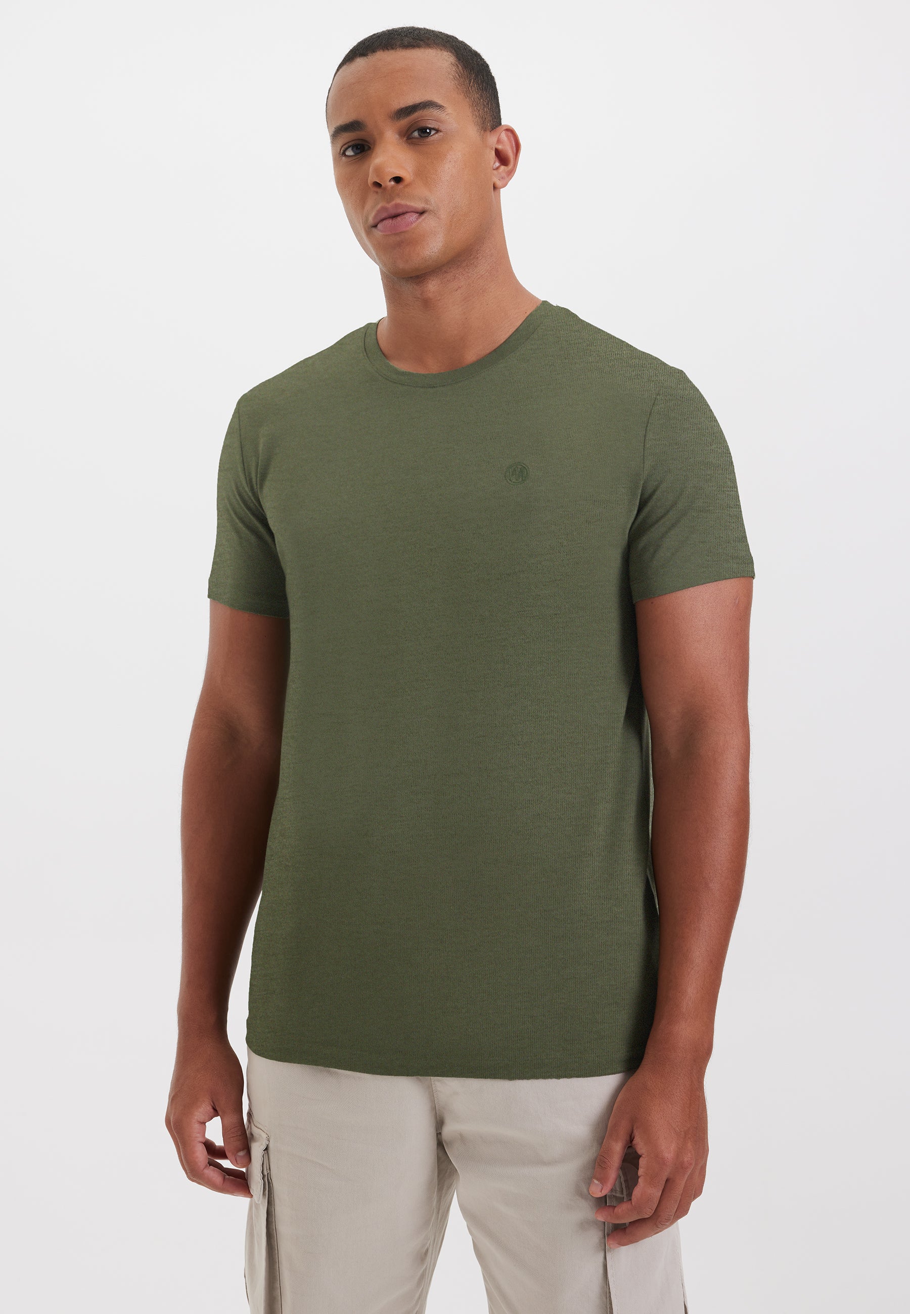 PARKER O-NECK in Light Green