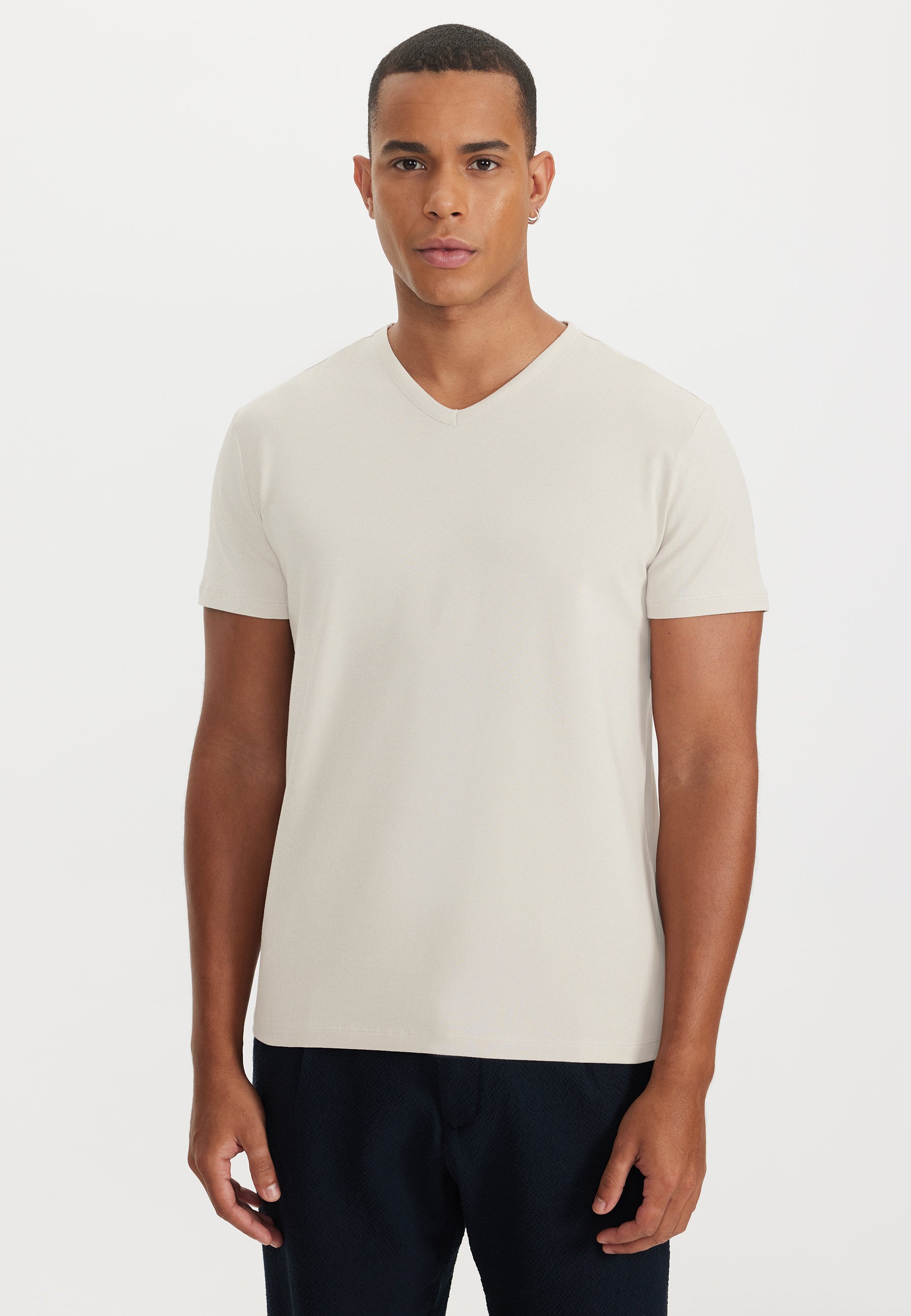 V neck tee sales