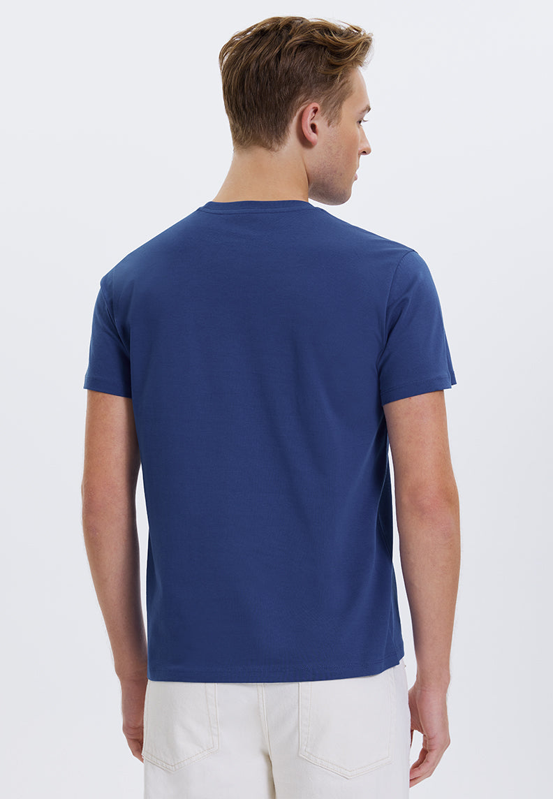 WMWINTER PATH TEE in Blauquarz