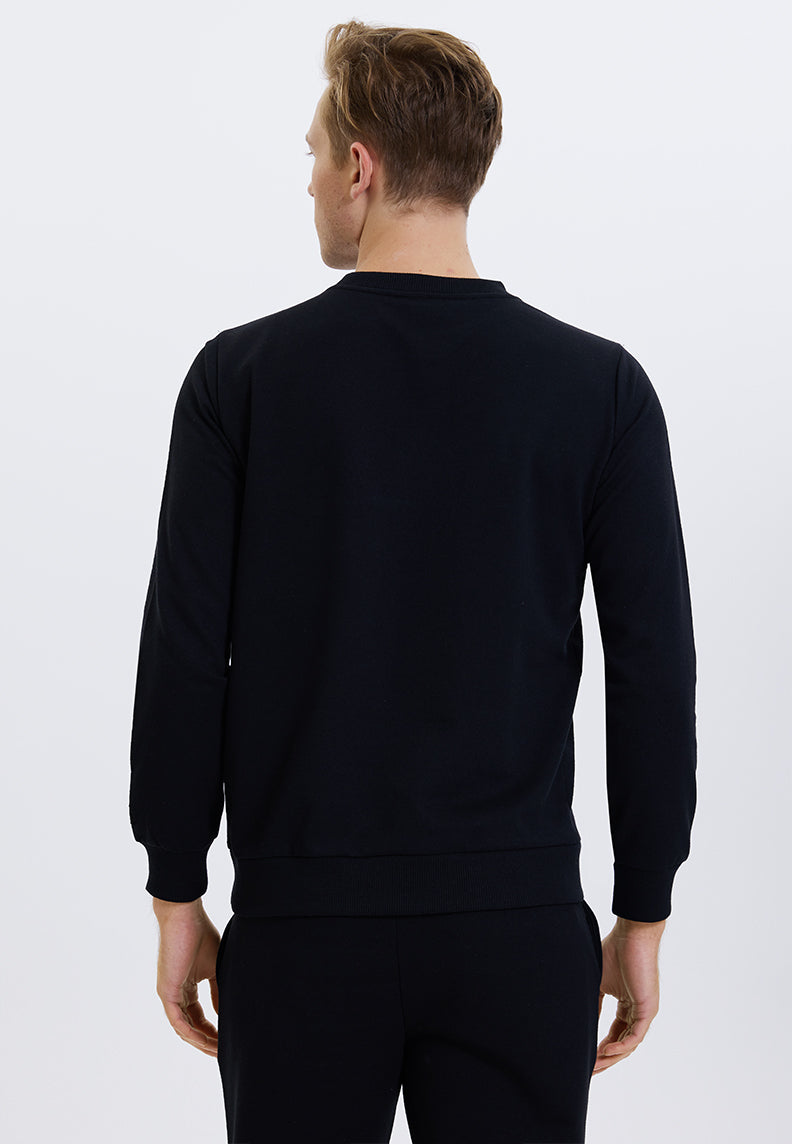 WMRECYCLED SWEAT in Black