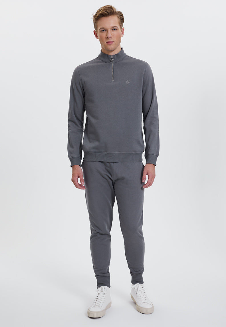 CORE HALF ZIP SWEAT in rustige schaduw